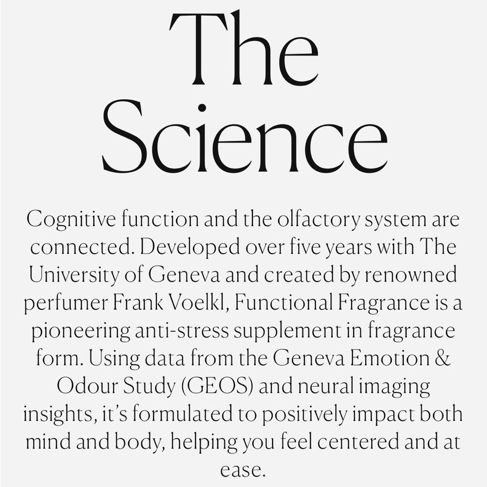 The Nue Co functional fragrance Destress  new launch new inbox $125 - Picture 4 of 9